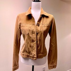 Vintage Club Monaco Camel Coloured Corduroy Jacket - Size M